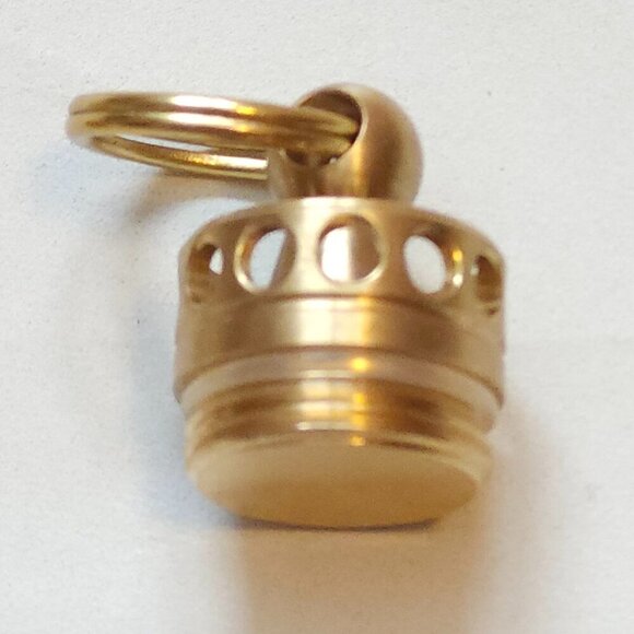 LANA DEL REY Pill Case BNIP Brass Pill Case OFFICIAL MERCH - Picture 8 of 9